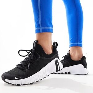 Nike Free Metcon 3 Training Shoes Black White Women’s Size 6.5 Cross Training
